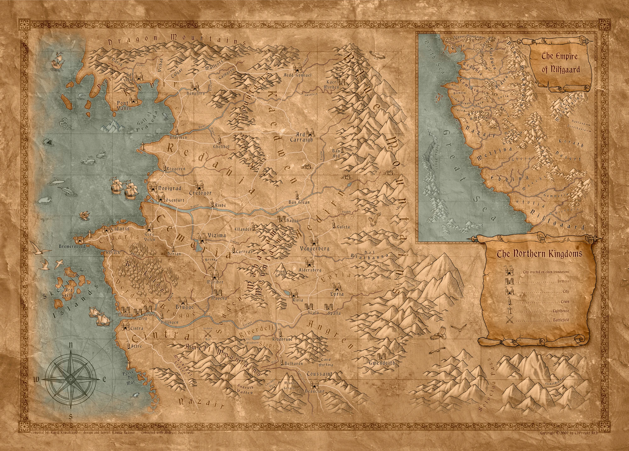 Mappamondo | Witcher Wiki | FANDOM powered by Wikia