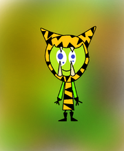 Biorg's tiger costume