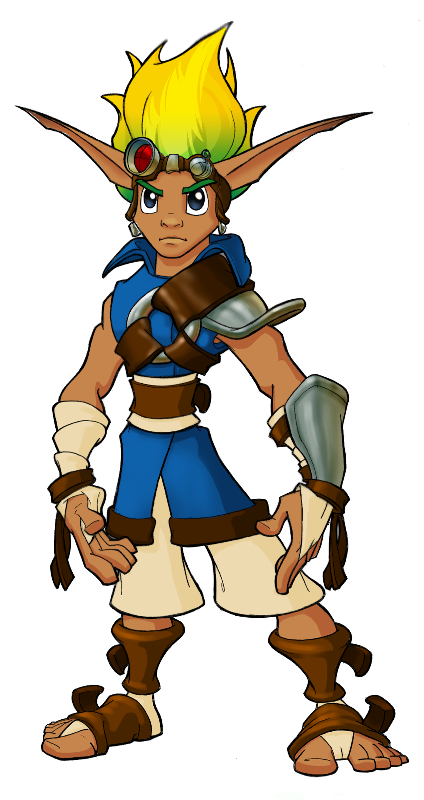 jak and daxter transparent