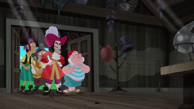 Image - Hook&crew-Invisible Jake04.jpg | Jake and the Never Land