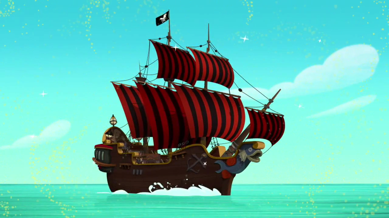 jake and the neverland ship