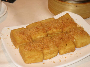 Deep fried tofu