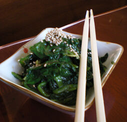 Yuko-maki-north-vancouver-gomaae-spinach-salad