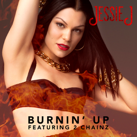 File:Single cover Burnin' Up.png