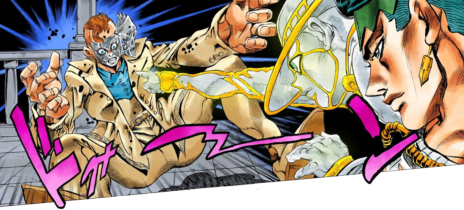 Image Masazo attacked by Heaven's Door.png JoJo's Bizarre