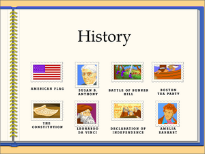 2 history stamps