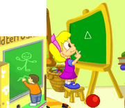 Kindergarten chalkboards