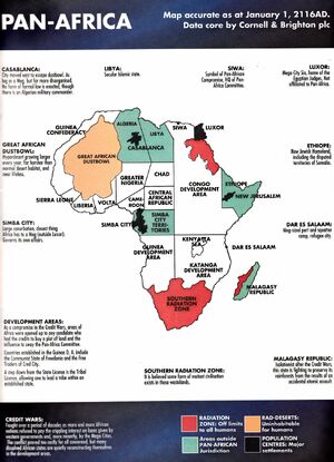 Pan-Africa map
