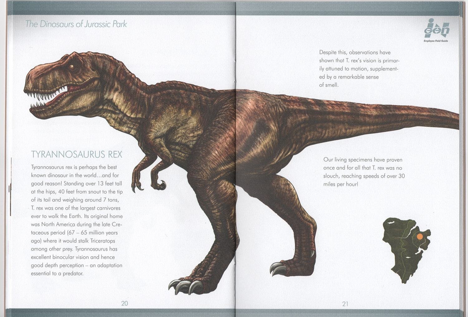 ingen velociraptor