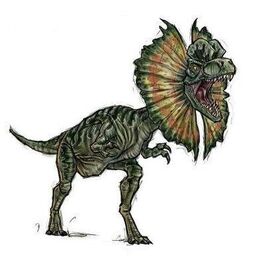 Resultado de imagen para dilophosaurus