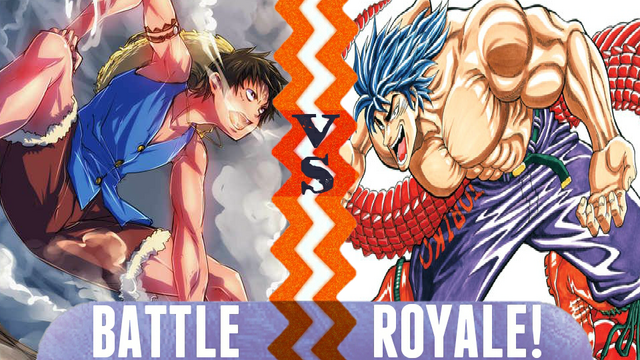 File:Battle Royale Monkey D Luffy vs Toriko.png