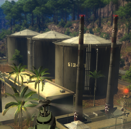 Emas Hitam Oil Refinery (during Oil For Blood)