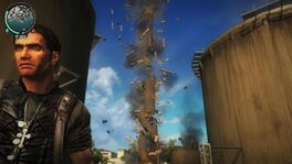 Industrial Chimney Destruction