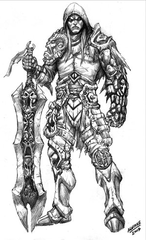 Darksiders War Fan Art by Tiobolasdoro