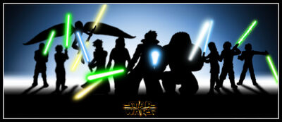 Silhouette group Yavin