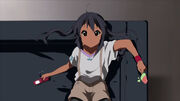 Azusa wakes up