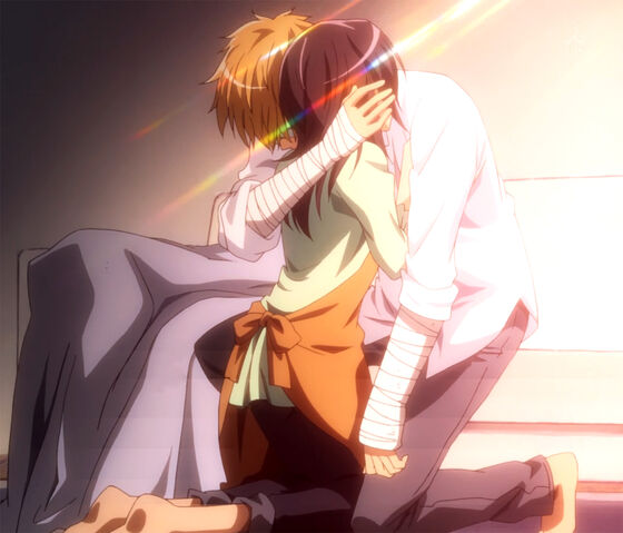 File:Takumi hugs Misaki.jpg