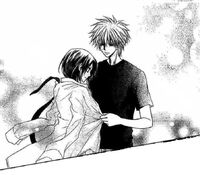 Takumi covers Misaki