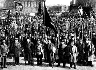 Krasnaia gvardia petrograd 1.05.1917