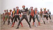 11 Kamen Riders (1-Black)