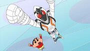 Fourze and Shin-chan