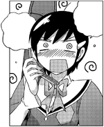 Chihiro flustered