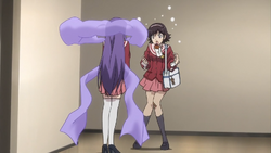 Haqua greeting Ayumi