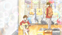 Chihiro humming her song
