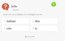 Vocab on memrise