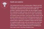 Health and medicine