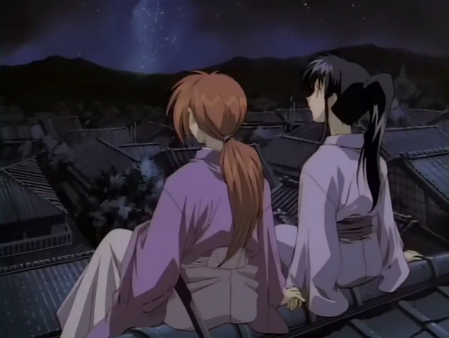 File:KenshinAndKaoruBeforeTheBattleWithShishio.png