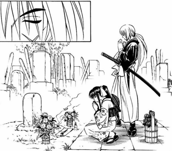 File:MangaKenshinAndKaoruAtTomoesGrave.png