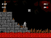 Terrain lava deep lakes