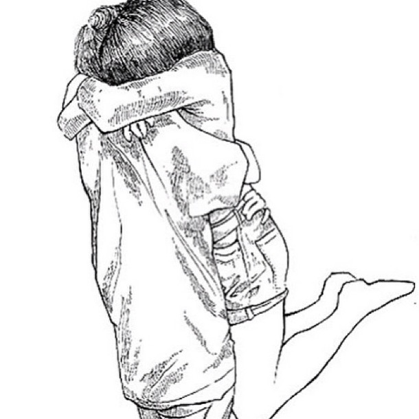 Anime Mother Hugging Son Drawing - Father and Son Hug by Lantern-Tan on ... Boy And Girl Hugging Drawing