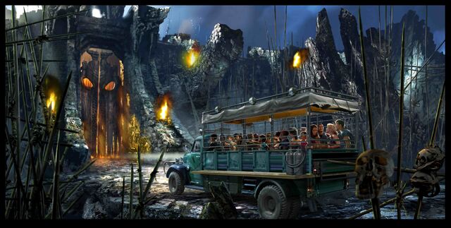 File:Universal's Islands of Adventure Skull Island Reign of Kong.jpg