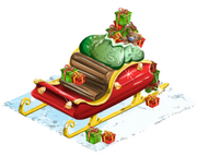 Santas sleigh last