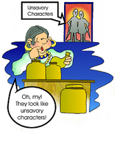 Unsavory characters