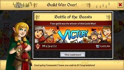 Battle of the Beasts Winner for Droid - Majestic