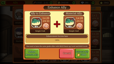 Enhance Ally Splash