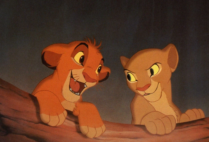 Disney König Der Löwen Simba Und Nala