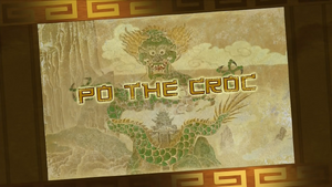 KFP LoA S03E28 Po the Croc title card