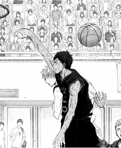 File:Kise copies Aomine.png