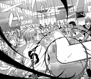 Mayuzumi passes to Nebuya