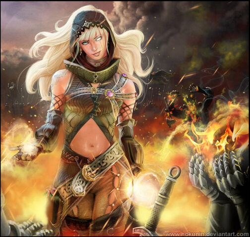 File:Wizard Girl by hokunin.jpg