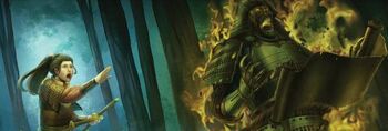 Gohei becomes the Walking Horror of Fu Leng