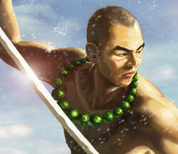 Koa-bead necklace