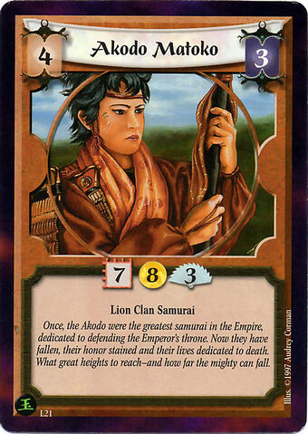 File:Akodo Matoko-card3.jpg