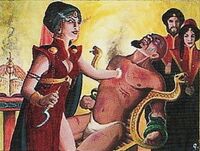 The Caliph interrogates Hekau