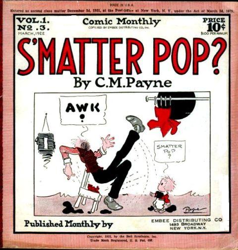 Smatter pop comic