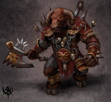 Minotauro Khorne por Dan Scott.jpg